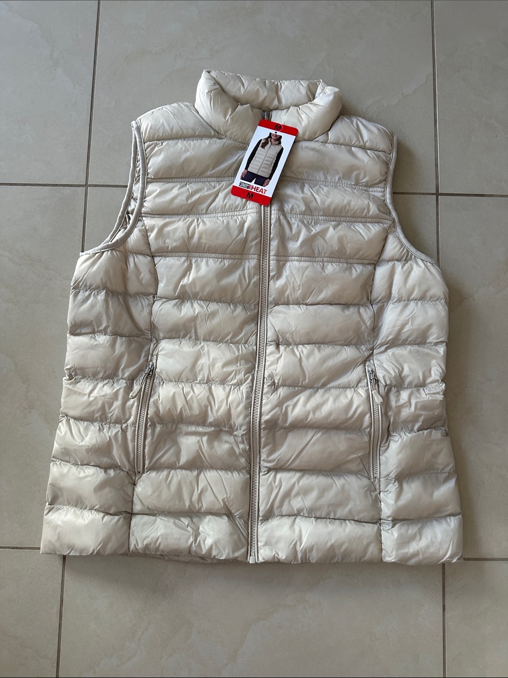 🆕 32 Degrees Women's Quilted Puffer Vest in Purple